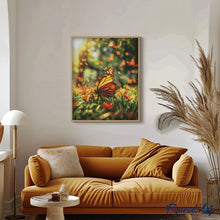 Load image into Gallery viewer, Diamond Painting - Butterfly in the Meadow