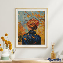 Load image into Gallery viewer, Diamond Painting - Van Gogh-inspired Autumn Lady