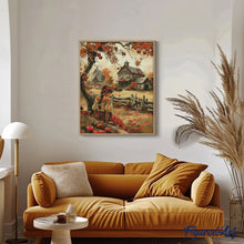 Load image into Gallery viewer, Diamond Painting - Vintage Country Girl in Autumn