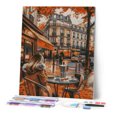 Load image into Gallery viewer, Diamond Painting - Autumn Café Moment