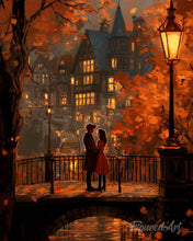 Load image into Gallery viewer, Diamond Painting - Lovers’ Evening in Autumn