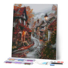 Load image into Gallery viewer, Diamond Painting - Quiet Autumn Village