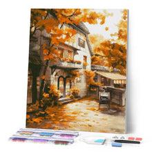 Load image into Gallery viewer, Diamond Painting - Autumn Café Front