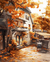 Load image into Gallery viewer, Diamond Painting - Autumn Café Front