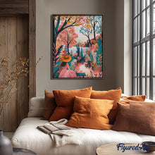 Load image into Gallery viewer, Diamond Painting - Colourful Autumn Garden