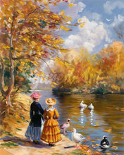 Load image into Gallery viewer, Diamond Painting - Renoir-inspired Autumn Outing
