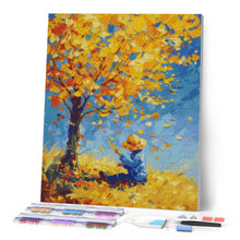 Load image into Gallery viewer, Diamond Painting - Van Gogh-inspired Boy in Autumn