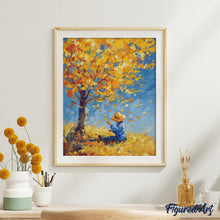 Load image into Gallery viewer, Diamond Painting - Van Gogh-inspired Boy in Autumn