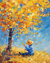 Load image into Gallery viewer, Diamond Painting - Van Gogh-inspired Boy in Autumn