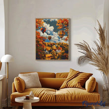 Load image into Gallery viewer, Diamond Painting - Autumn Balloon Adventure