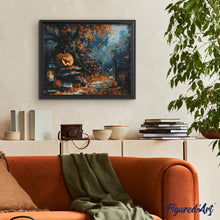 Load image into Gallery viewer, Diamond Painting - Haunted Autumn Gate