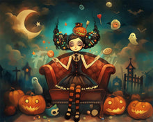 Load image into Gallery viewer, Diamond Painting - Halloween Candy Princess