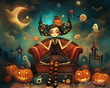 Load image into Gallery viewer, Diamond Painting - Halloween Candy Princess