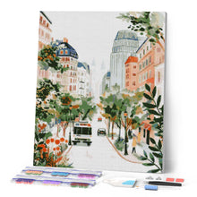 Load image into Gallery viewer, Diamond Painting - Watercolor City Boulevard
