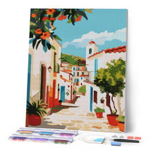 Load image into Gallery viewer, Diamond Painting - Mediterranean Alley