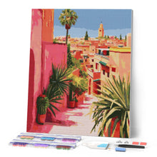 Load image into Gallery viewer, Diamond Painting - Moroccan City View