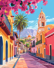 Load image into Gallery viewer, Diamond Painting - Vibrant Old Town Street