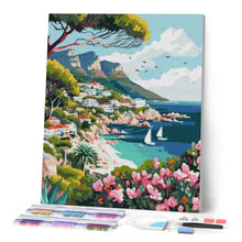 Load image into Gallery viewer, Diamond Painting - Coastal City in Spring