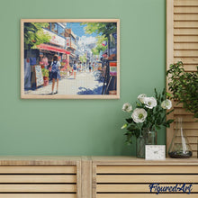 Load image into Gallery viewer, Diamond Painting - Japanese Neighbourhood Morning