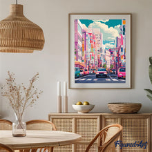 Load image into Gallery viewer, Diamond Painting - Bustling Street of Japan