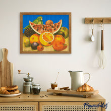 Load image into Gallery viewer, Diamond Painting - Frida - Still Life with Parrot and Fruit