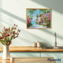 Load image into Gallery viewer, Diamond Painting - Paradise Coast House