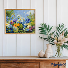 Load image into Gallery viewer, Diamond Painting - Colourful Floral Field