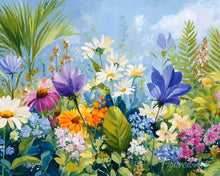 Load image into Gallery viewer, Diamond Painting - Colourful Floral Field