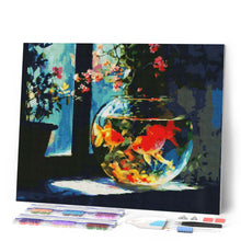 Load image into Gallery viewer, Diamond Painting - Sunlit Fishbowl