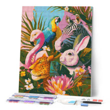 Load image into Gallery viewer, Diamond Painting - Jungle Friends