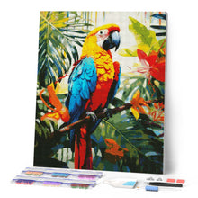 Load image into Gallery viewer, Diamond Painting - Tropical Macaw