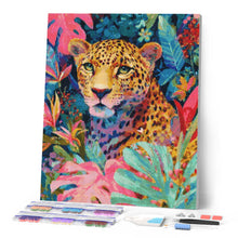 Load image into Gallery viewer, Diamond Painting - Tropical Leopard