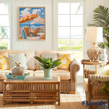 Load image into Gallery viewer, Diamond Painting - Pastel Beach