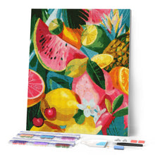Load image into Gallery viewer, Diamond Painting - Tropical Fruit Mix
