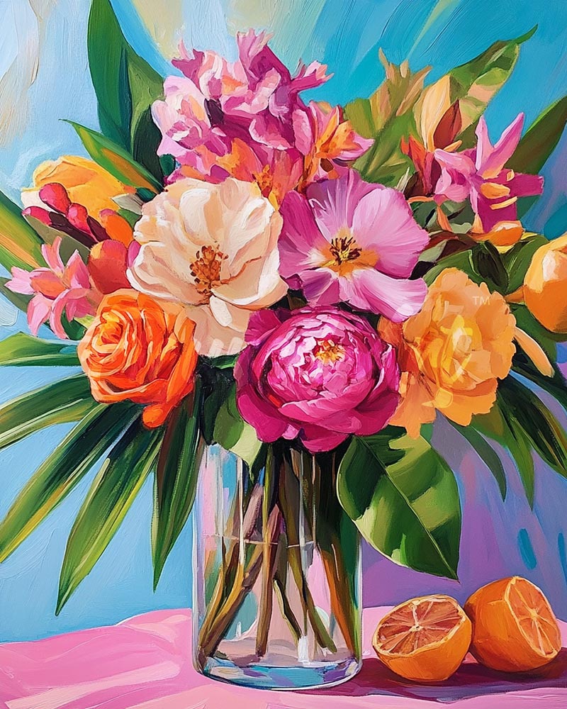 Diamond Painting - Bright Bouquet