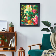 Load image into Gallery viewer, Diamond Painting - Indoor Tropical Garden