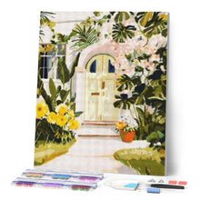 Load image into Gallery viewer, Diamond Painting - Doorway of Flowers