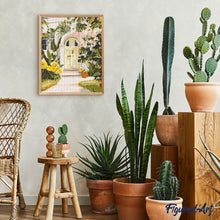 Load image into Gallery viewer, Diamond Painting - Doorway of Flowers