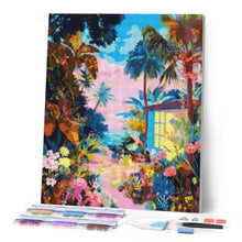 Load image into Gallery viewer, Diamond Painting - Tropical Back Garden
