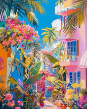 Load image into Gallery viewer, Diamond Painting - Tropical Neighbourhood