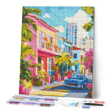 Load image into Gallery viewer, Diamond Painting - Colourful Street