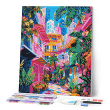 Load image into Gallery viewer, Diamond Painting - Colourful Neighbourhood