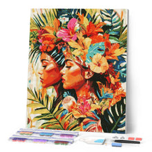 Load image into Gallery viewer, Diamond Painting - Tropical Sisters