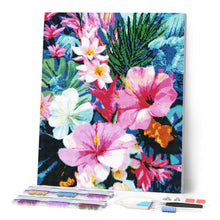 Load image into Gallery viewer, Diamond Painting - Hibiscus Garden
