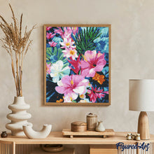 Load image into Gallery viewer, Diamond Painting - Hibiscus Garden