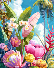 Load image into Gallery viewer, Diamond Painting - Colourful Tropical Garden