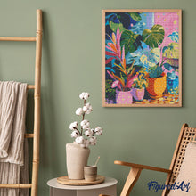 Load image into Gallery viewer, Diamond Painting - Indoor Plant Corner