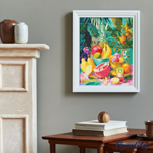 Load image into Gallery viewer, Diamond Painting - Tropical Fruit Table
