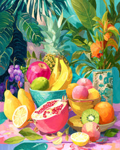 Load image into Gallery viewer, Diamond Painting - Tropical Fruit Table