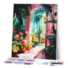 Load image into Gallery viewer, Diamond Painting - Garden Archway